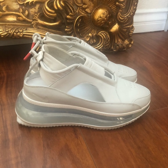 Nike Platform sneakers open sandals leather - Picture 6 of 12